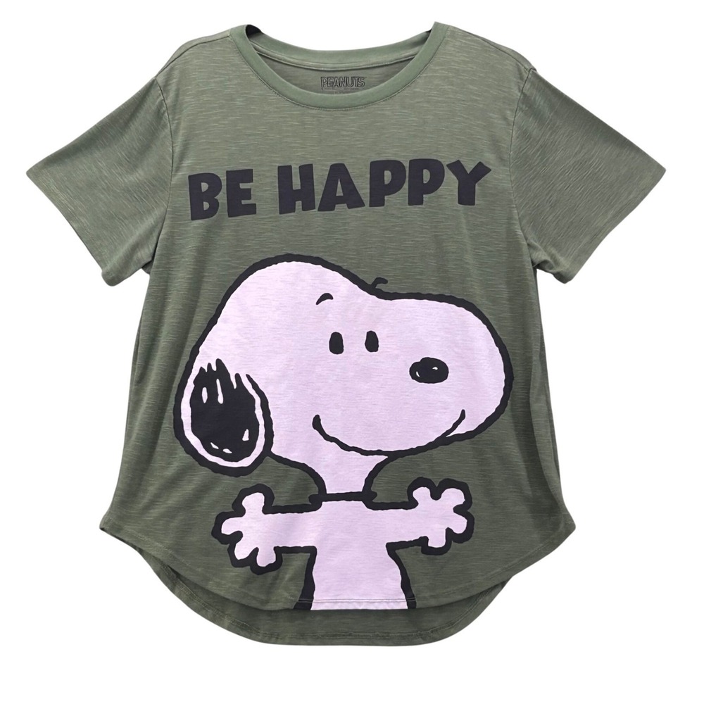 Peanuts Shirt Olive XL
